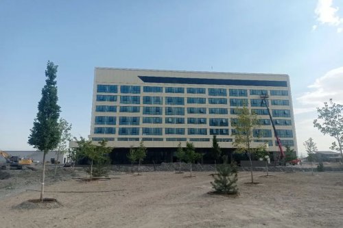 Uzbekistan, Samarkand tourism city, hotel project mechanical, ventilation, Daikin vrf air conditioning systems and copper piping and installation works have been done.2022-06-10